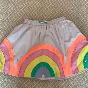 Mini Boden Rainbow Skirt